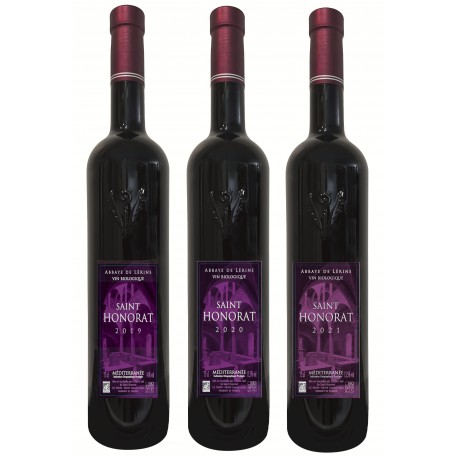 SAINT HONORAT - Syrah 2019-2020-2021